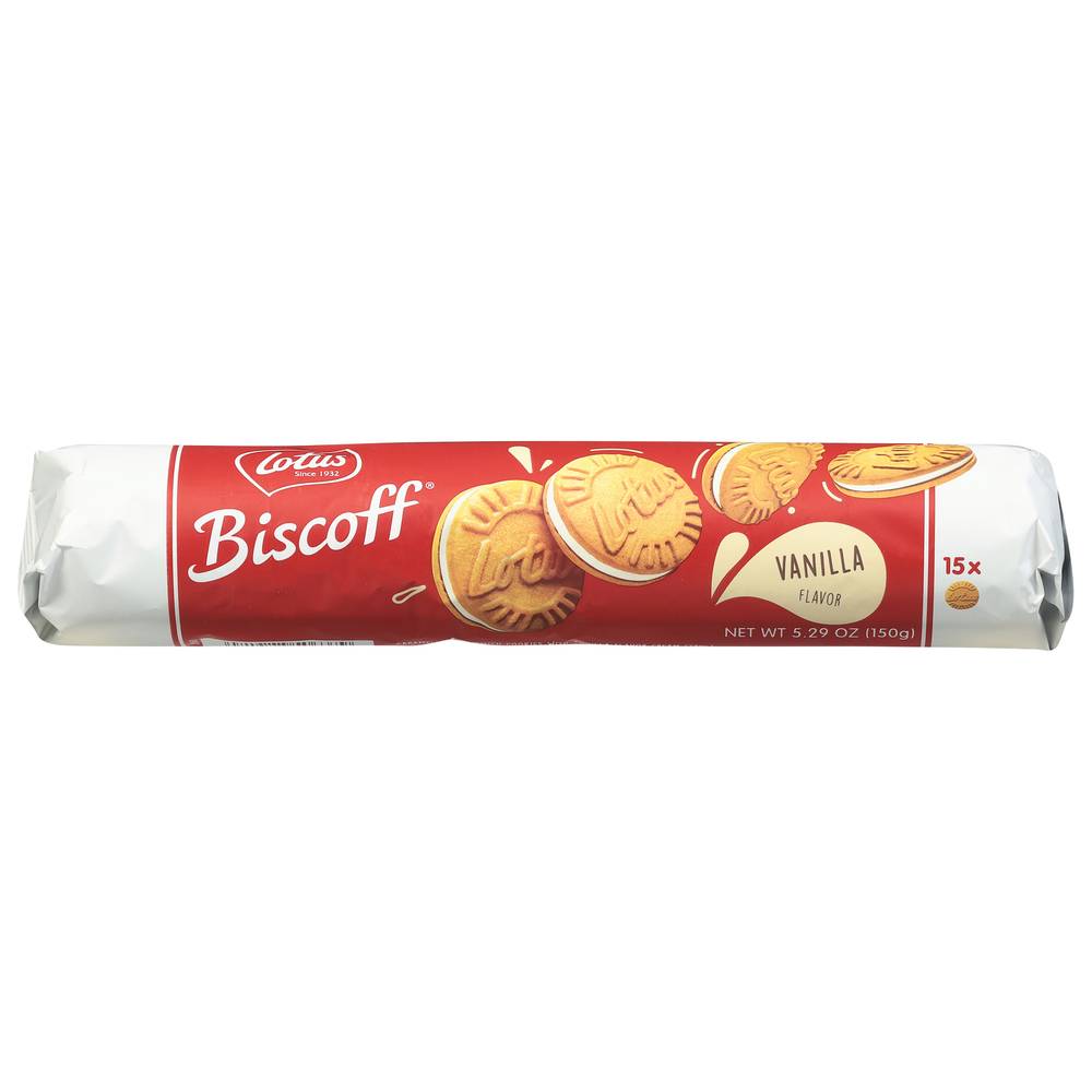 Biscoff Sandwich Cookies, Vanilla (5.3 oz, 15 ct)