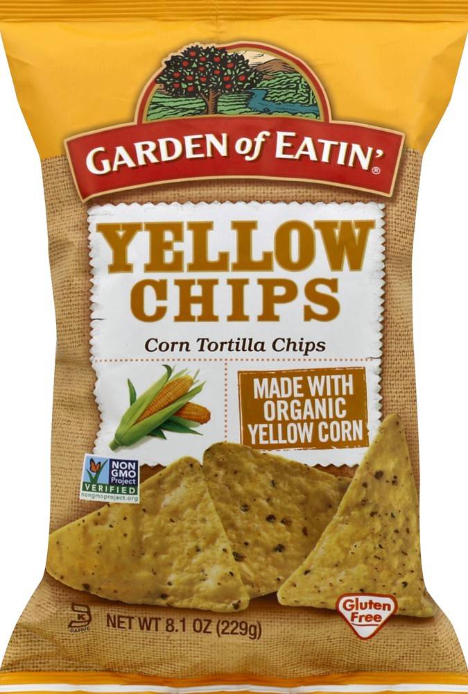garden of eatin yellow chips