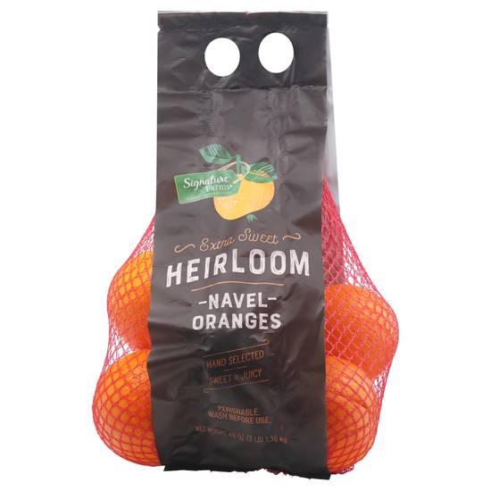 Signature Farms Extra Sweet Heirloom Navel Oranges (3 lbs)