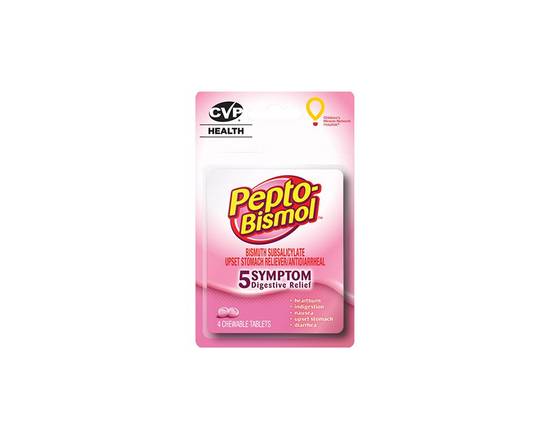 Order Pepto Bismol 4 Pc food online from Chevron Extramile store, Antioch on bringmethat.com