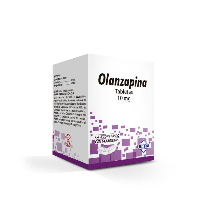 Farma leal olanzapina tabletas 10 mg (14 piezas)