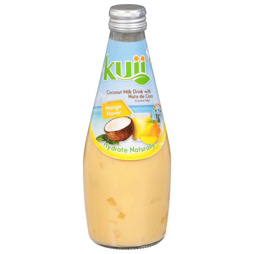 Kuii Mango Coconut Milk Drink With Nata (9.8 fl oz)