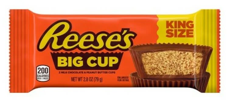 Reeses Pieces Cup King Size 2.8oz