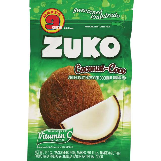 Zuko Coconut Instant Powder (14.1 oz)