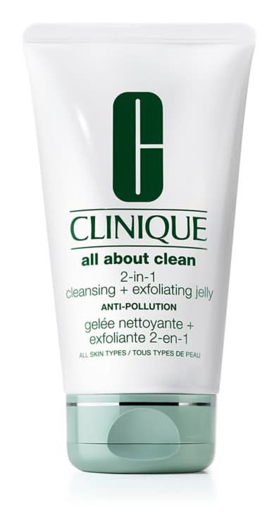 Clinique All About Clean Anti Pollution 2 in 1 Cleansing & Exfoliating Jelly (150ml)