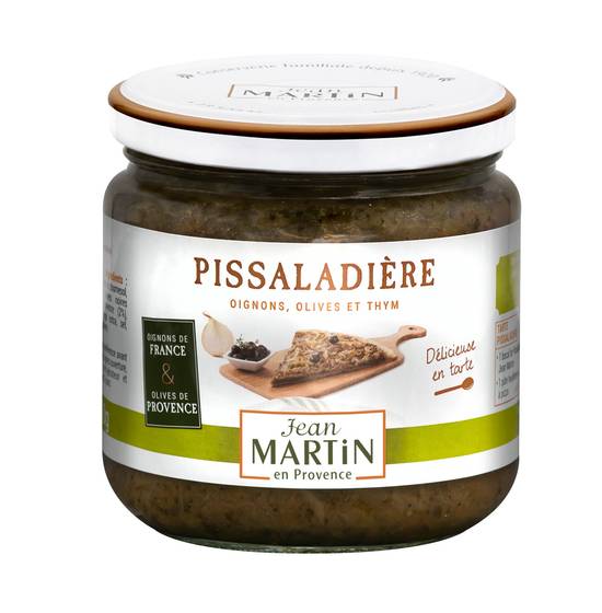 Jean Martin - Oignons pissaladière thym et olives noires grossane