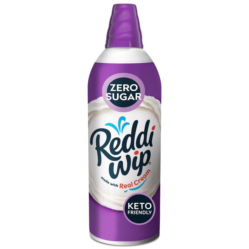 Reddi-wip Zero Sugar Dairy Whipped Topping (6.5 oz)