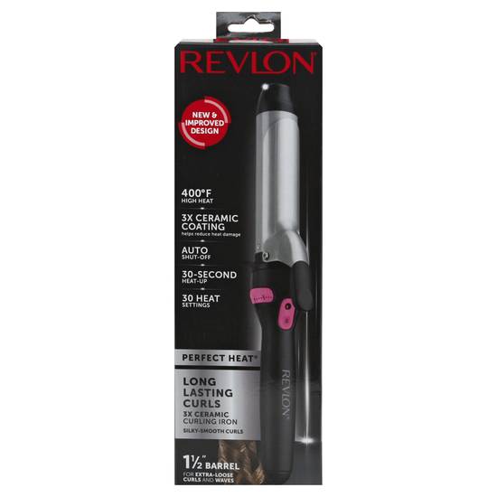 Revlon Perfect Heat Silky-Smooth Curls Curling Iron