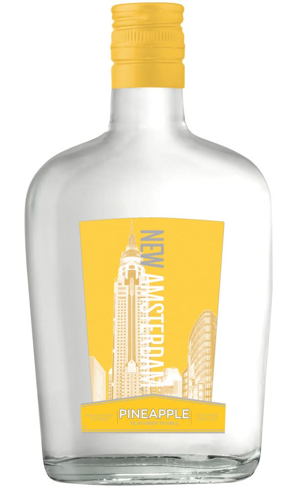 New Amsterdam Flavored Vodka, Pineapple (375 ml)