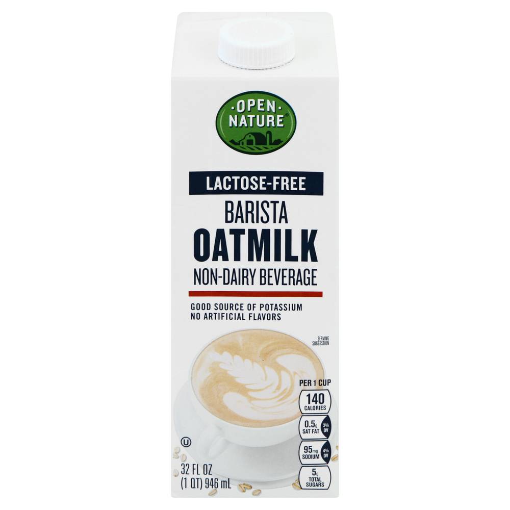 Open Nature Lactose Free Barista Nature Oatmilk (32 fl oz)