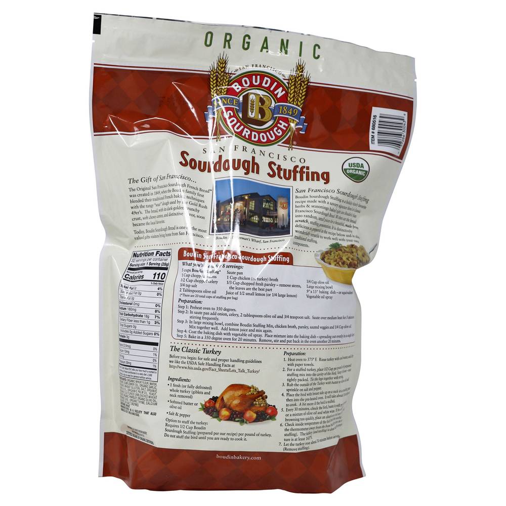 Boudin Sourdough Stuffing