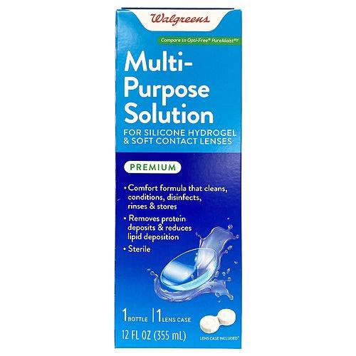Walgreens Multi-Purpose Solution - 12.0 fl oz