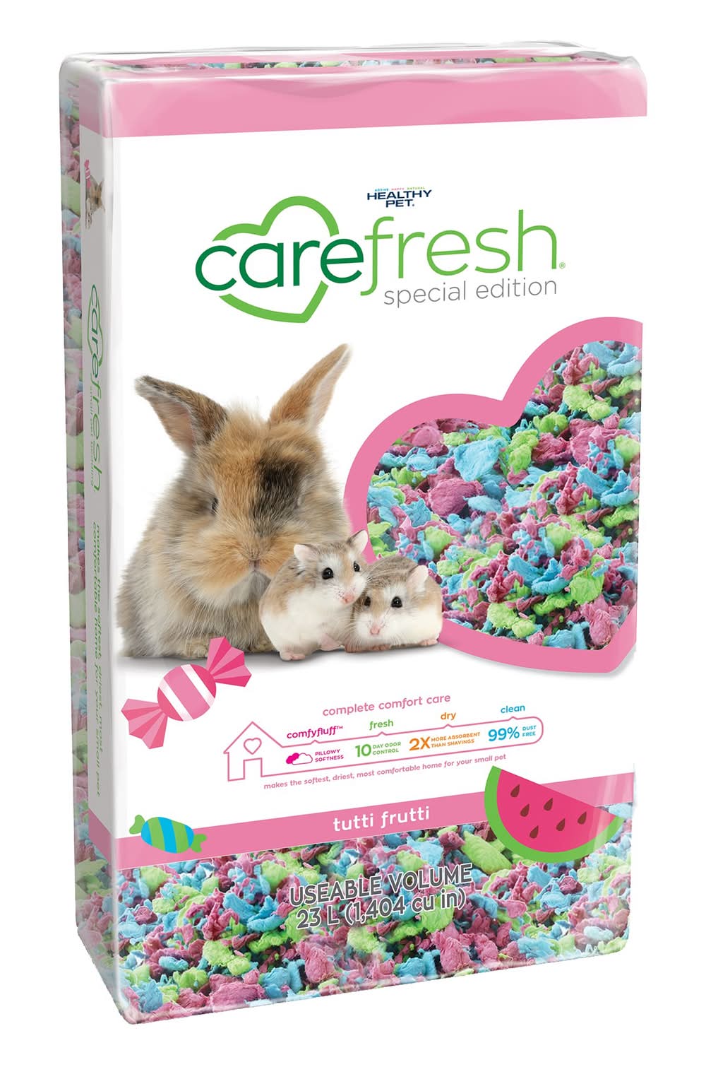 carefresh® Special Edition Small Pet Bedding - Tutti Frutti (Color: Assorted, Size: 23 L)