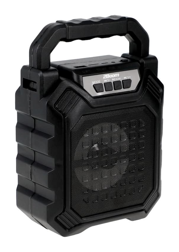 2Boom Portable Wide Bluetooth Speaker, 1-ct.