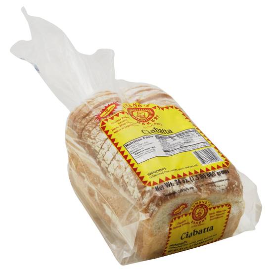 Sumano's Bakery Ciabatta Bread (24 oz)