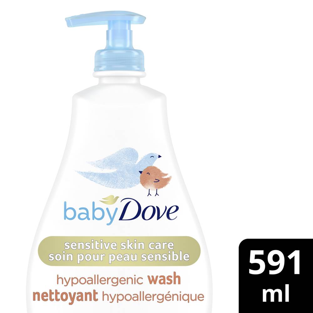 Baby Dove Rich Moisture Hypoallergenic Wash Sensitive Skin Care