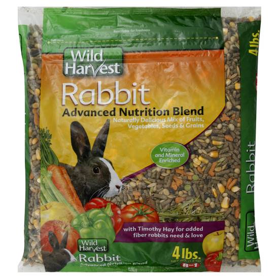 Wild Harvest Advanced Nutrition Blend Rabbit Food (4 lbs)