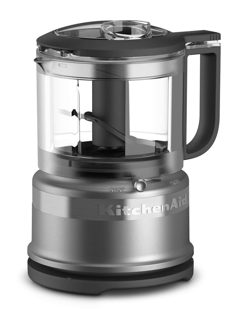 KitchenAid 3.5 Cup Mini Food Processor, Contour Silver