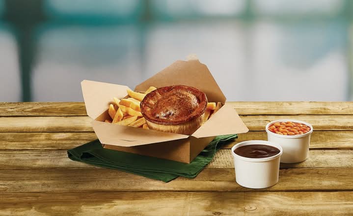 Cheese, Onion & Potato Pie - Vegetarian