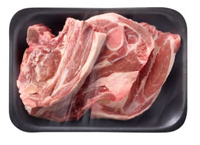Open Nature Lamb Shoulder Chops Assorted - 3 Lb
