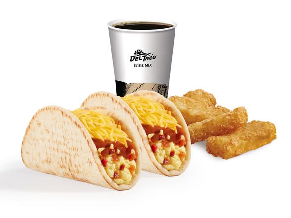 Bacon, Egg & Cheese Big Fat Tacos Meal