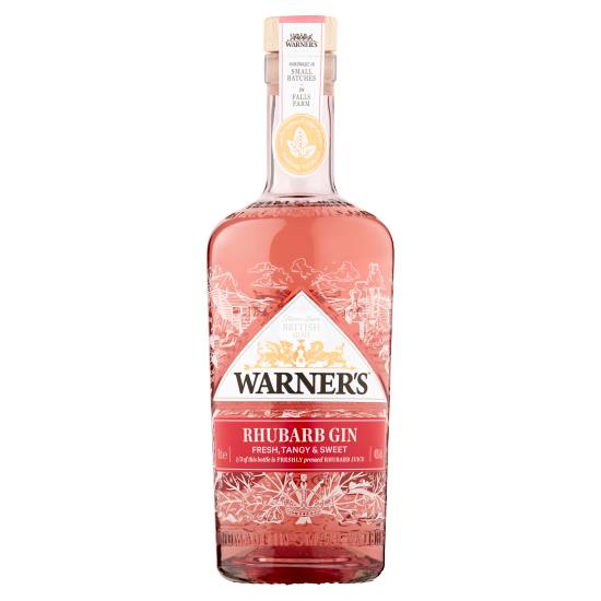 Warner's Rhubarb Gin (700ml)