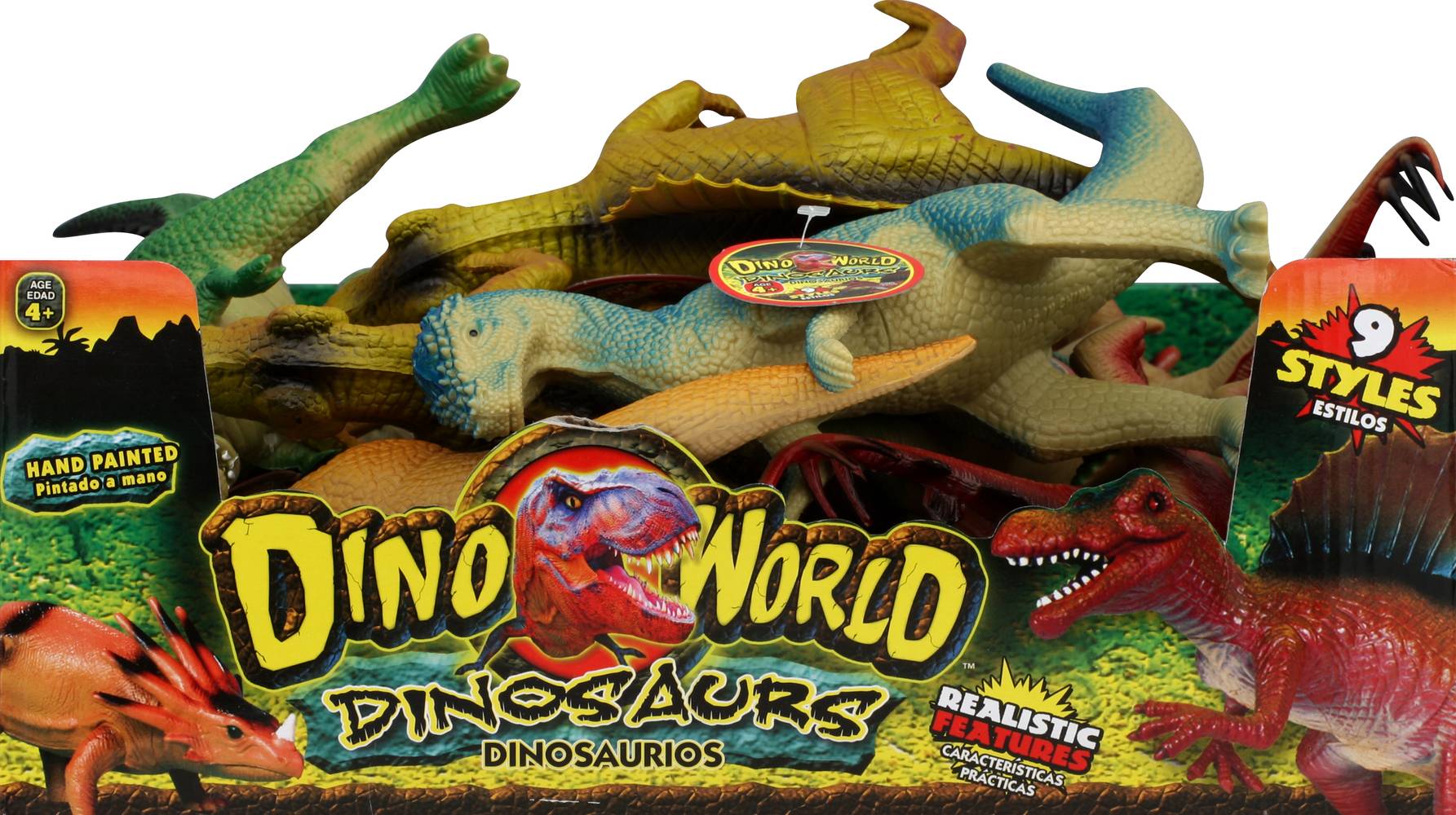 Ja-Ru Inc. Dino World Dinosaurs (5.1 lbs)