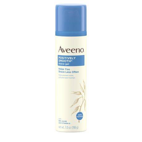 Aveeno Positively Smooth Soy Shave Gel (198 g)