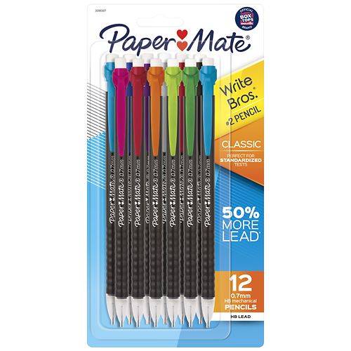 Paper Mate Write Bros. Mechanical Pencils - 12.0 ea