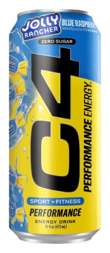 C4 Performance Energy Jolly Rancher Blue Raspberry 16oz