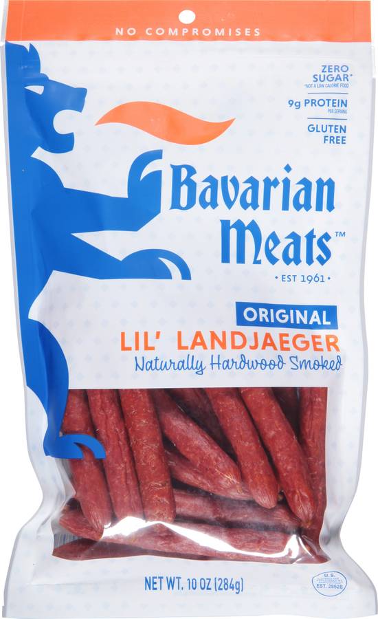 Bavarian Meats Original Hardwood Smoked Lil' Landjaeger Sticks (10 oz)