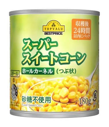 トップバリュベストプライス スイートコーン 180g