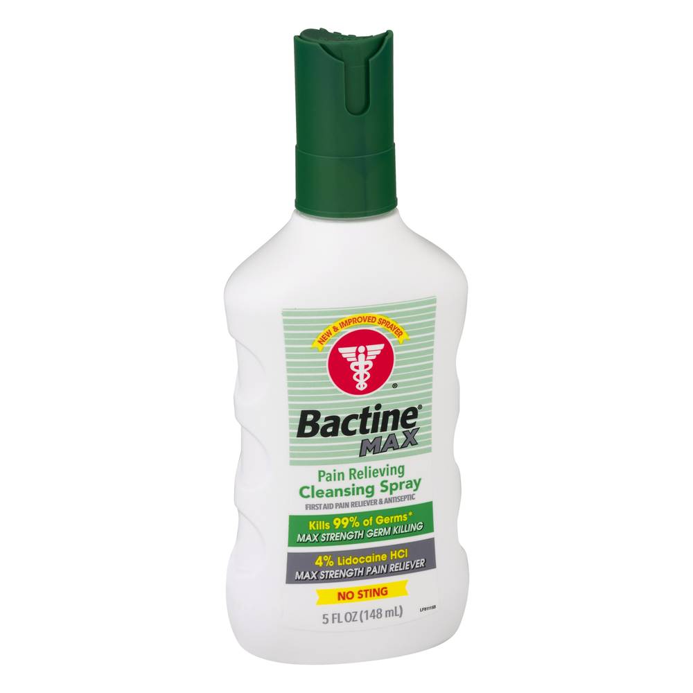 Bactine Max Pain Relieving Cleansing Spray (5 fl oz)