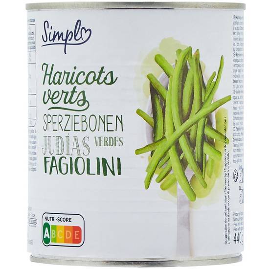 Simpl - Haricots verts très fins (440g)