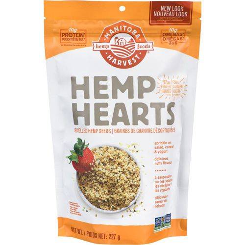 Manitoba harvest graines de chanvre (227 g) - hemp hearts shelled seeds (227 g)