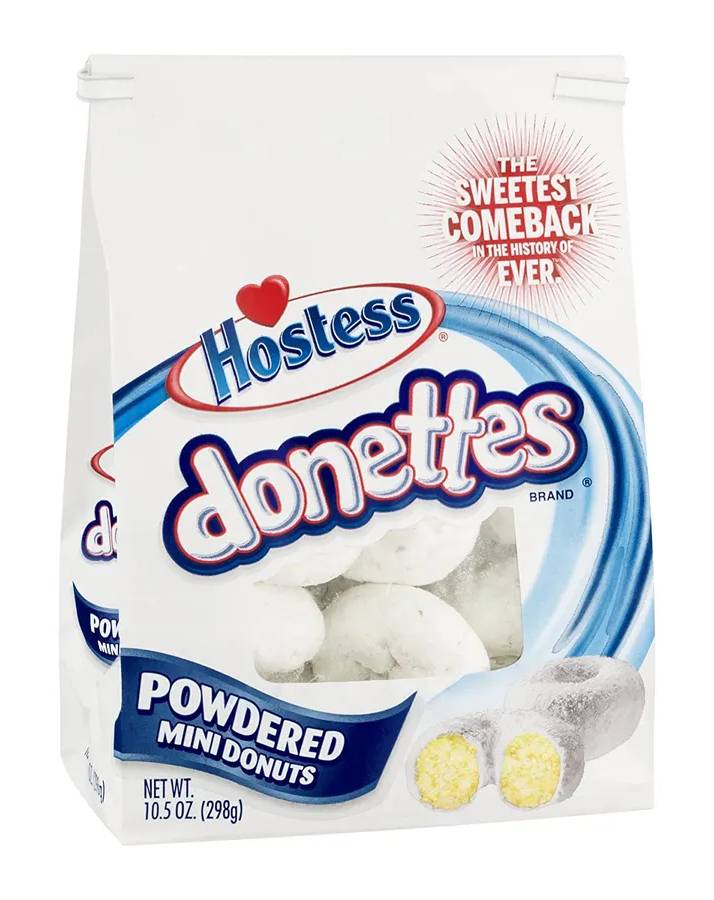 Hostess Powdered Mini Donettes