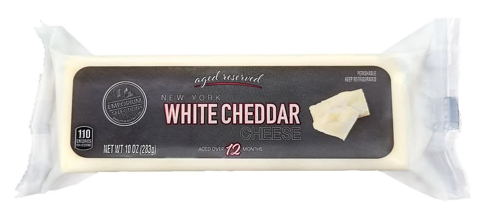 Emporium Selection Aged Reserve White Cheddar Cheese (10 oz)