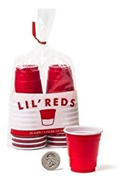 Lil' Reds Mini Plastic Cups (20 ct)