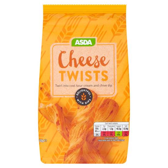 Asda Cheese Twists 125g