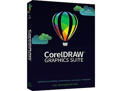 Corel DRAW Graphics Suite for Windows/macOS, 1 User [Download]