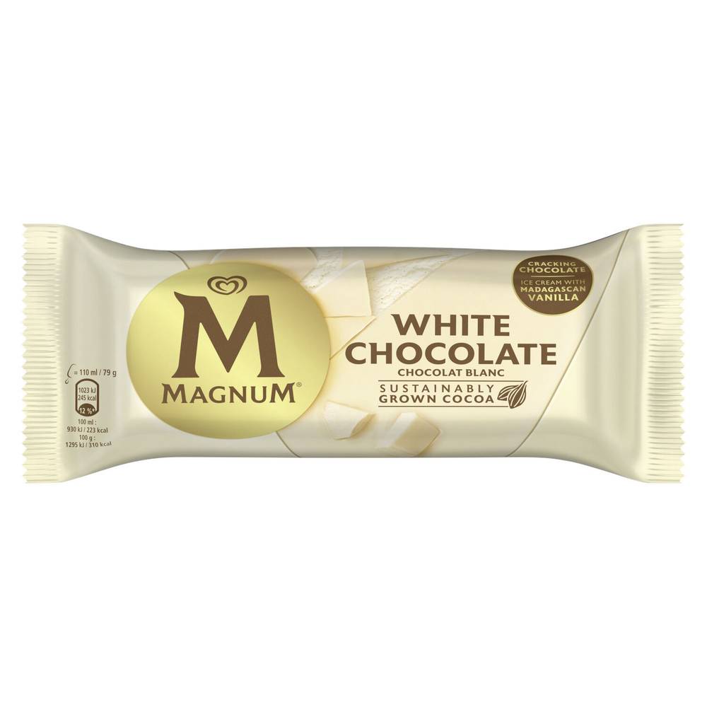 Magnum - Glace chocolat blanc