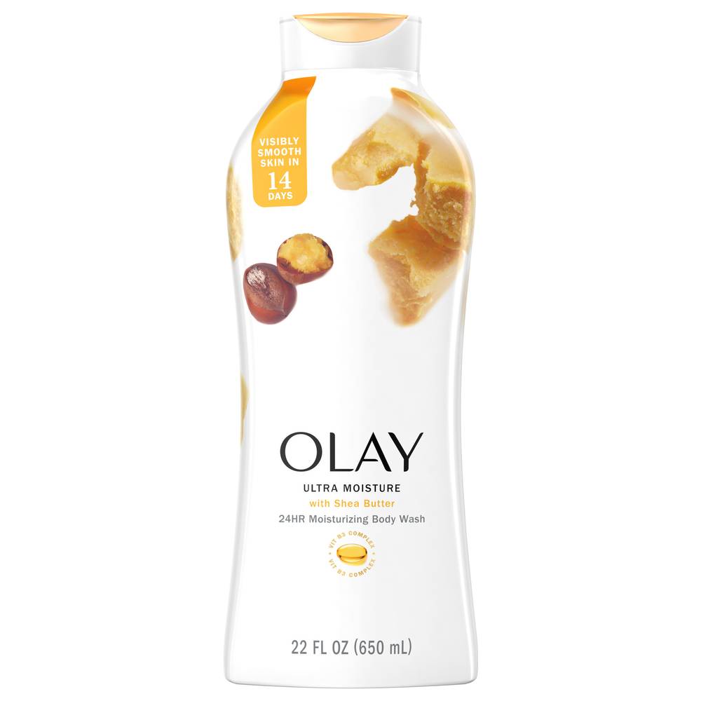 Olay Ultra Moisture Shea Butter B Complex Body Wash