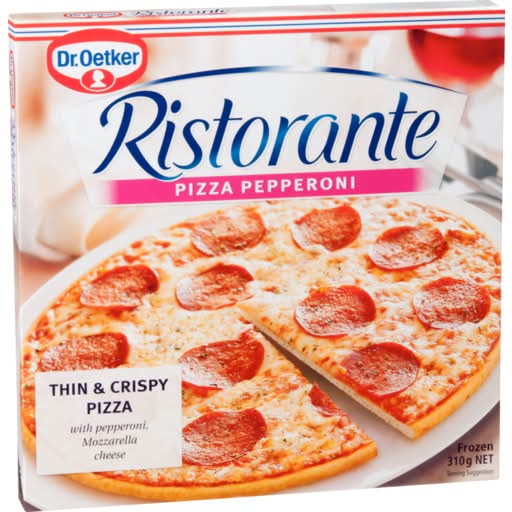 Dr. Oetker Ristorante Frozen Pizza, Pepperoni (310g)