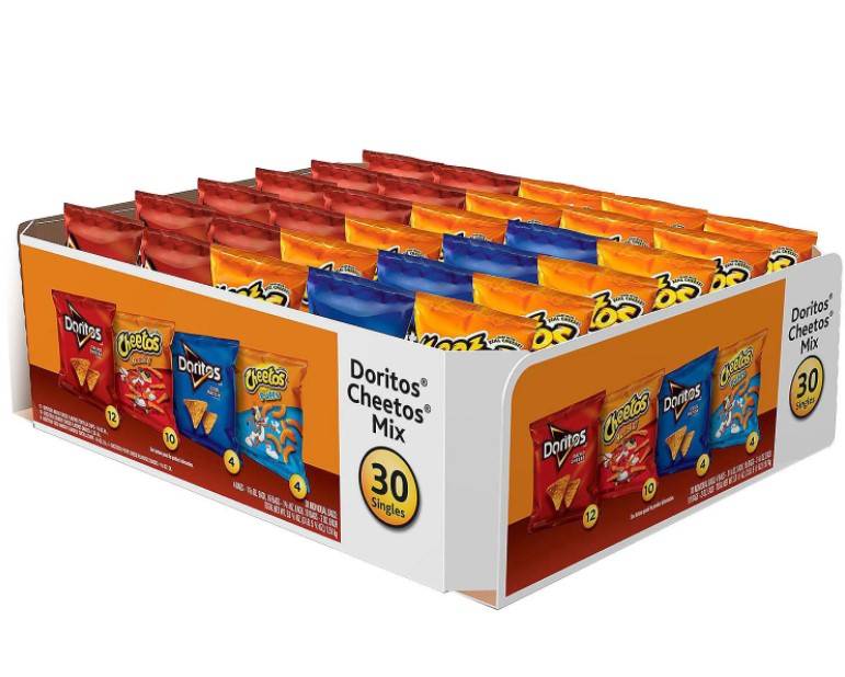 Doritos Cheetos Variety Pack, 1.75 oz, 30 Pk (30 Units)