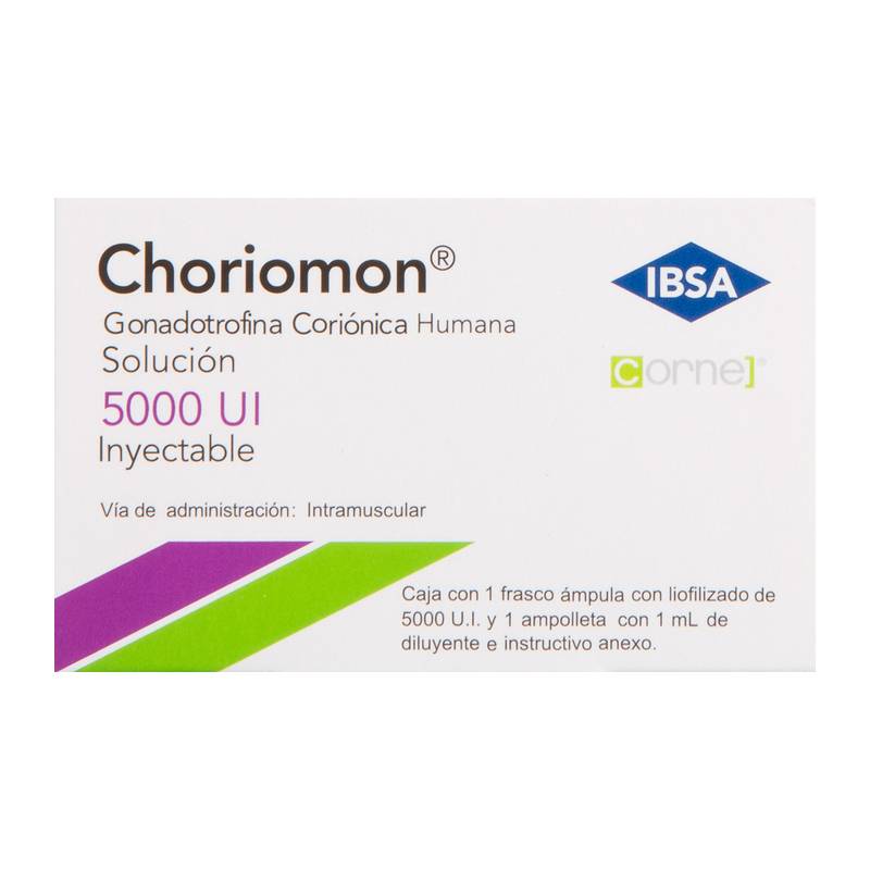 Corne choriomon solución 5000 ui (1 pieza)