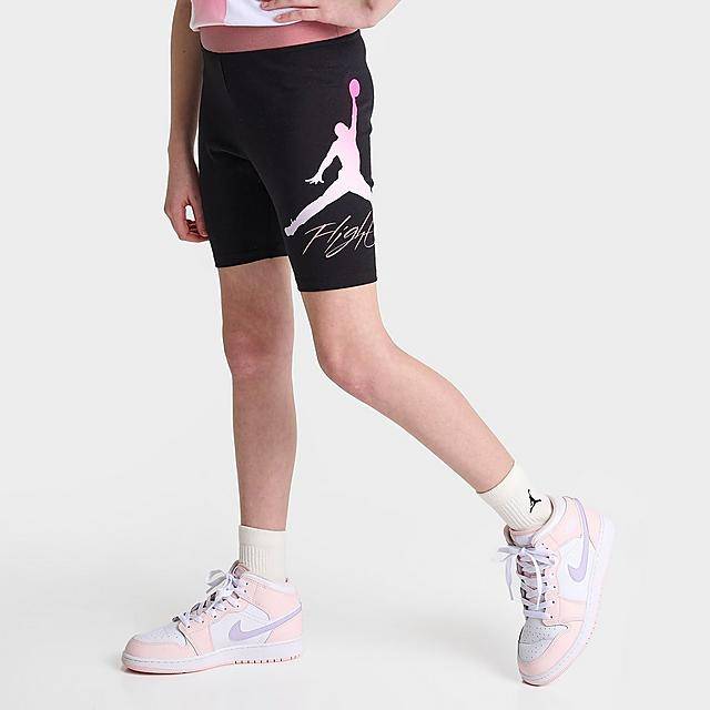 Girls' Jordan Jumpman Flight Bike Shorts (Large)