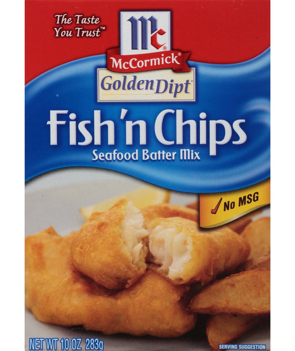 McCormick Fish 'N Chips Seafood Batter Mix (10 oz)