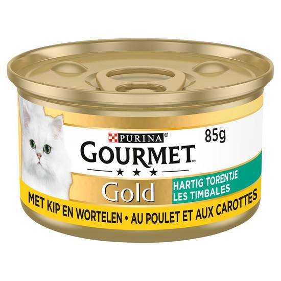 Gourmet Gold Aliment Chat Les Timbales Patée Poulet 85g