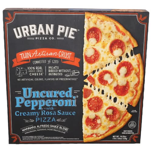 Urban Pie Pizza Co. Uncured Pepperoni with Creamy Rosa Sauce Pizza