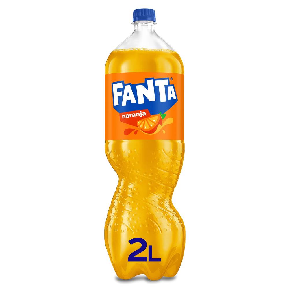 Refresco De Naranja Fanta Botella 2 L